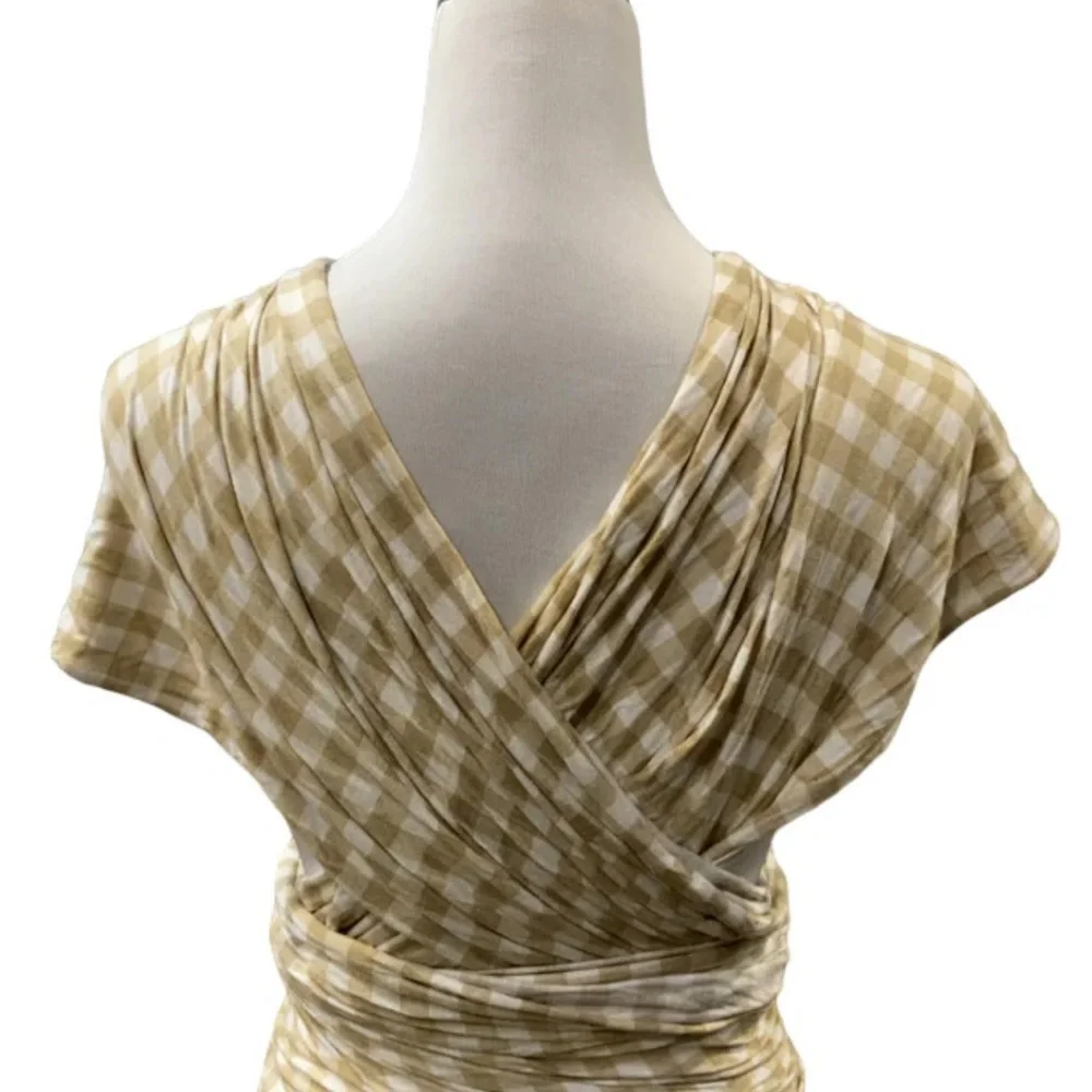Solly baby- Almondine gingham tan - Picture 4 of 6